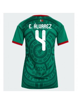 Zenske Futbalové oblečenie Mexiko Edson Alvarez #4 MS 2026 Krátky Rukáv - Domáci Zenske Futbalové oblečenie Mexiko Edson Alvarez #4 MS 2026 Krátky Rukáv - Domáci